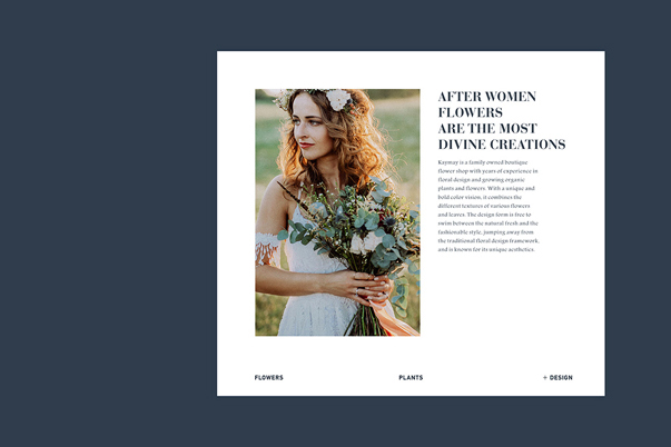 FAYMAY花店品牌logo設(shè)計/VI設(shè)計